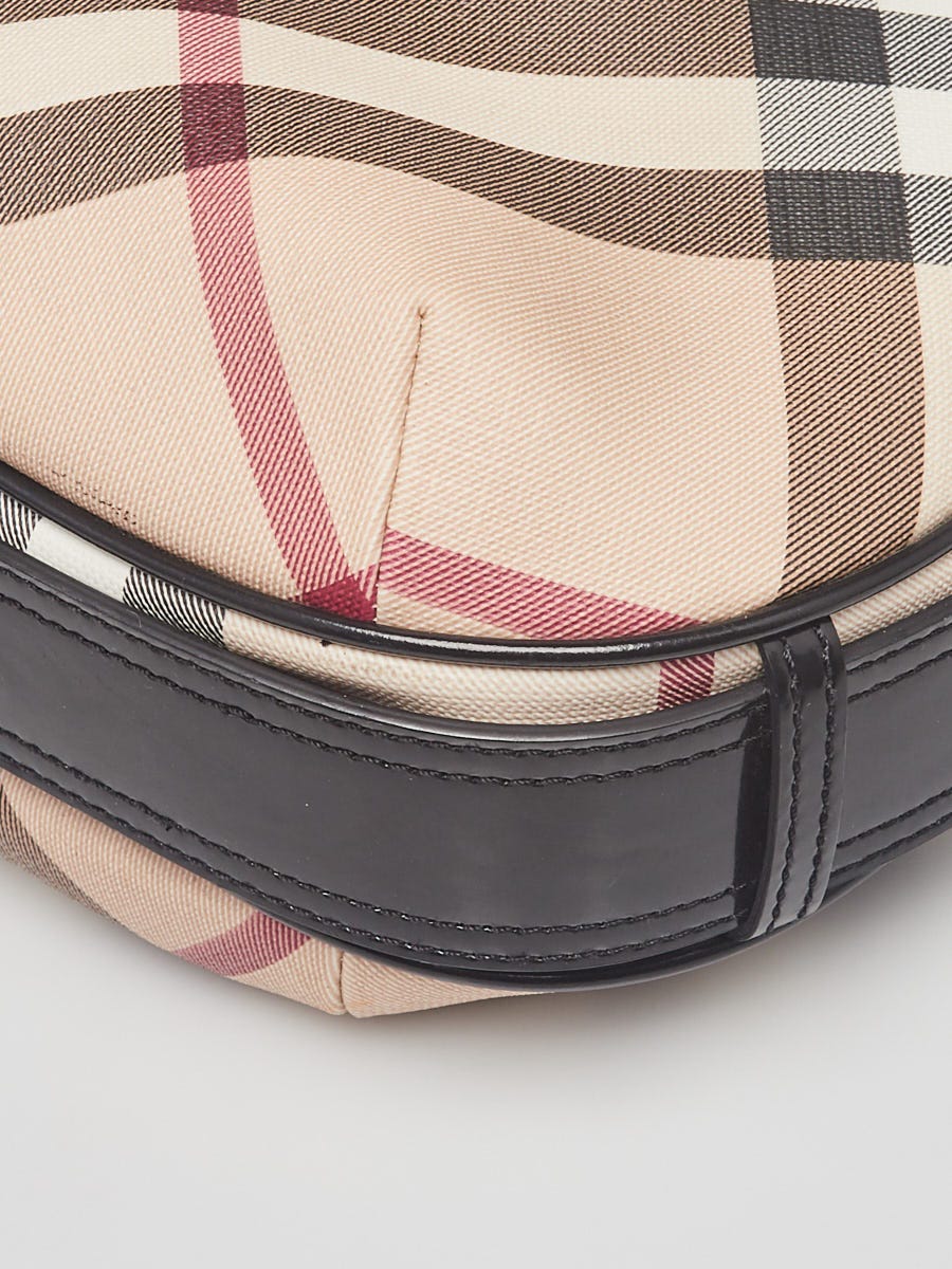 Burberry Classic Check Saddle Bag in Good Condition -  Canada
