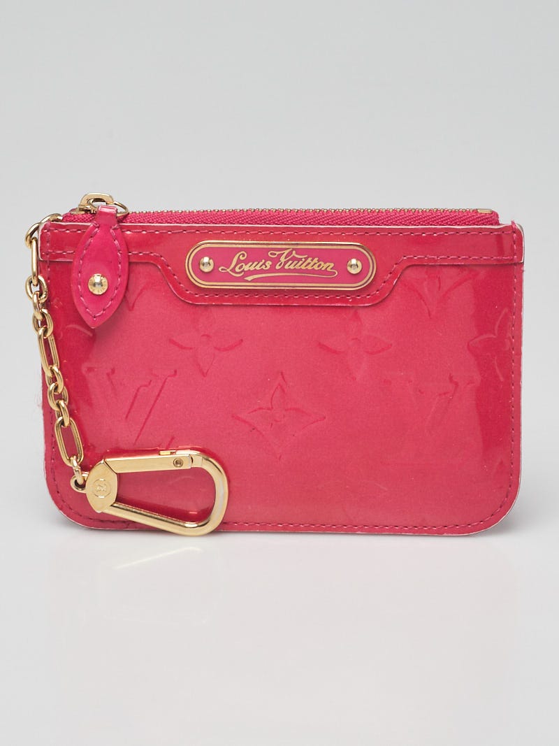 Louis Vuitton Louis Vuitton Pochette Cles Rose Pink Vernis Leather