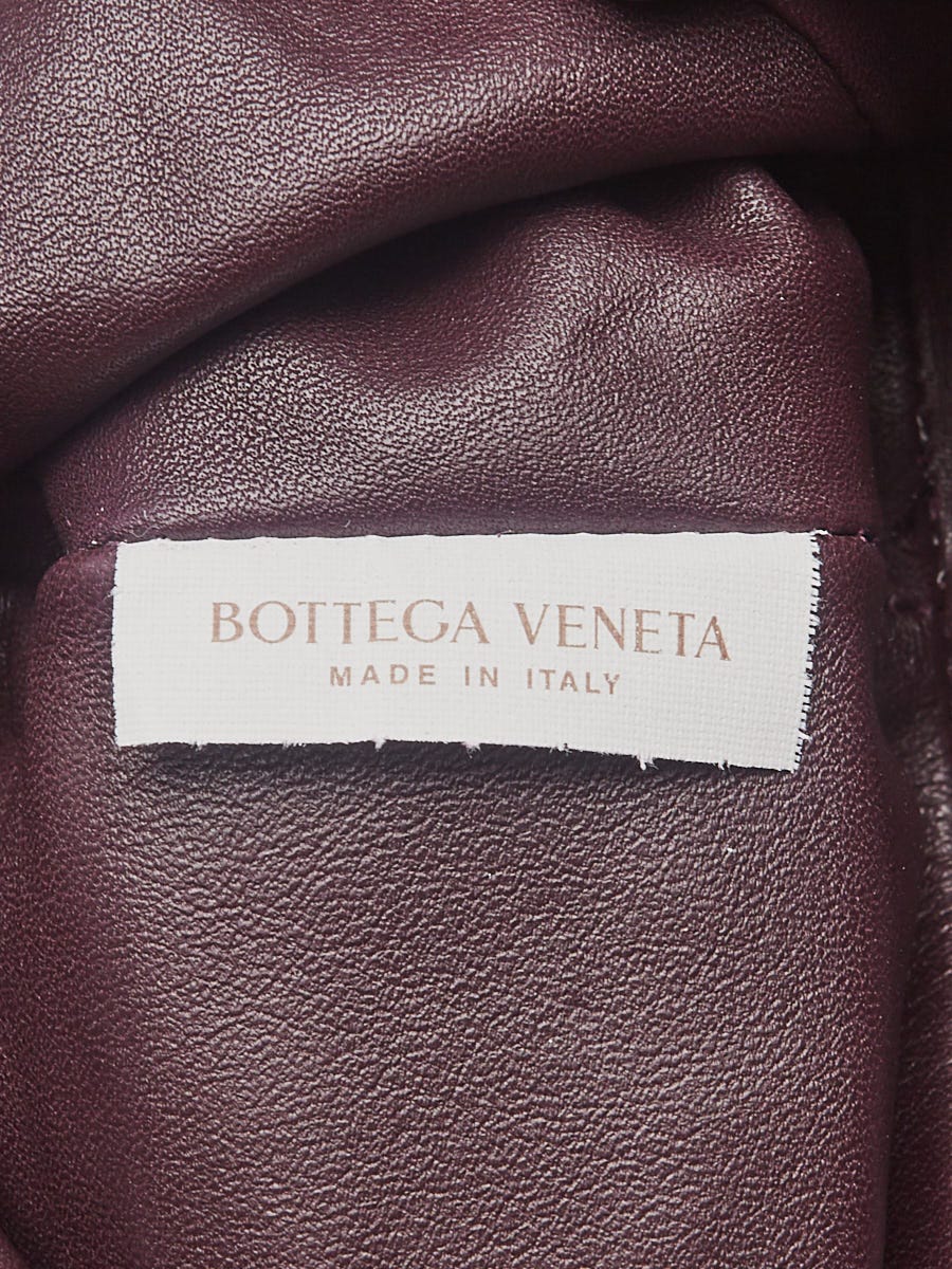 Bottega Veneta Mist Nappa Leather Mini Pouch Clutch Bag - Yoogi's