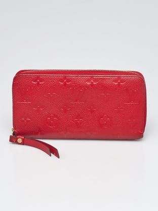Louis Vuitton 18k Rose Gold and Red Silk Cord Empreinte Bracelet - Yoogi's  Closet