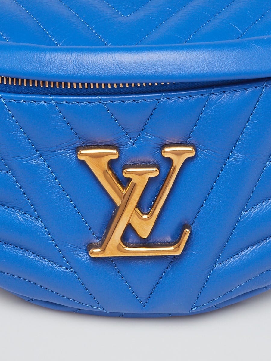 Louis Vuitton, Bags, Louis Vuitton New Wave Camera Bag Quilted Leather  Blue