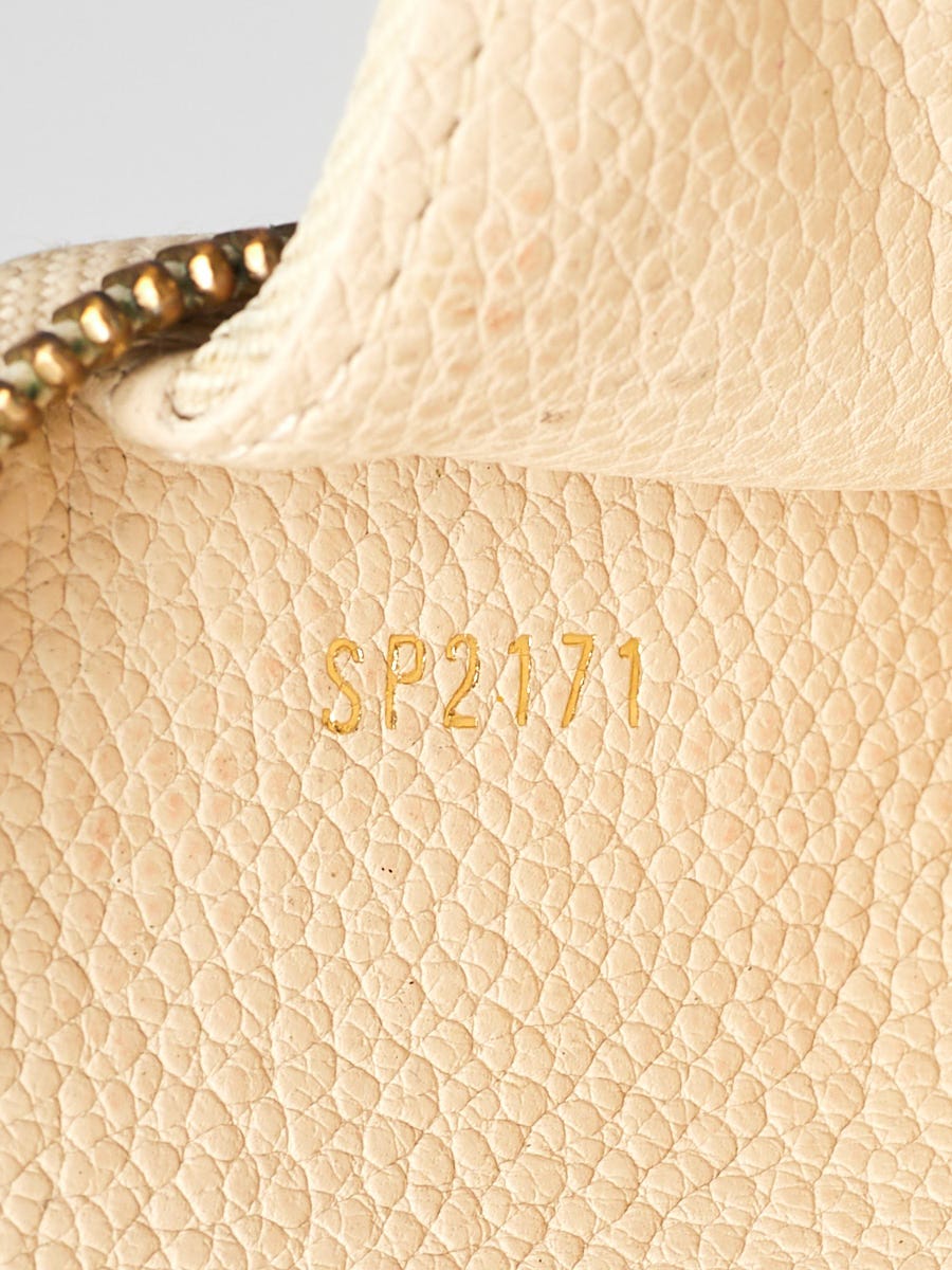 Louis Vuitton, Bags, Louis Vuitton Empreinte Portefeuille Secret Long  Wallet Ivory M6546 Auth Ms020