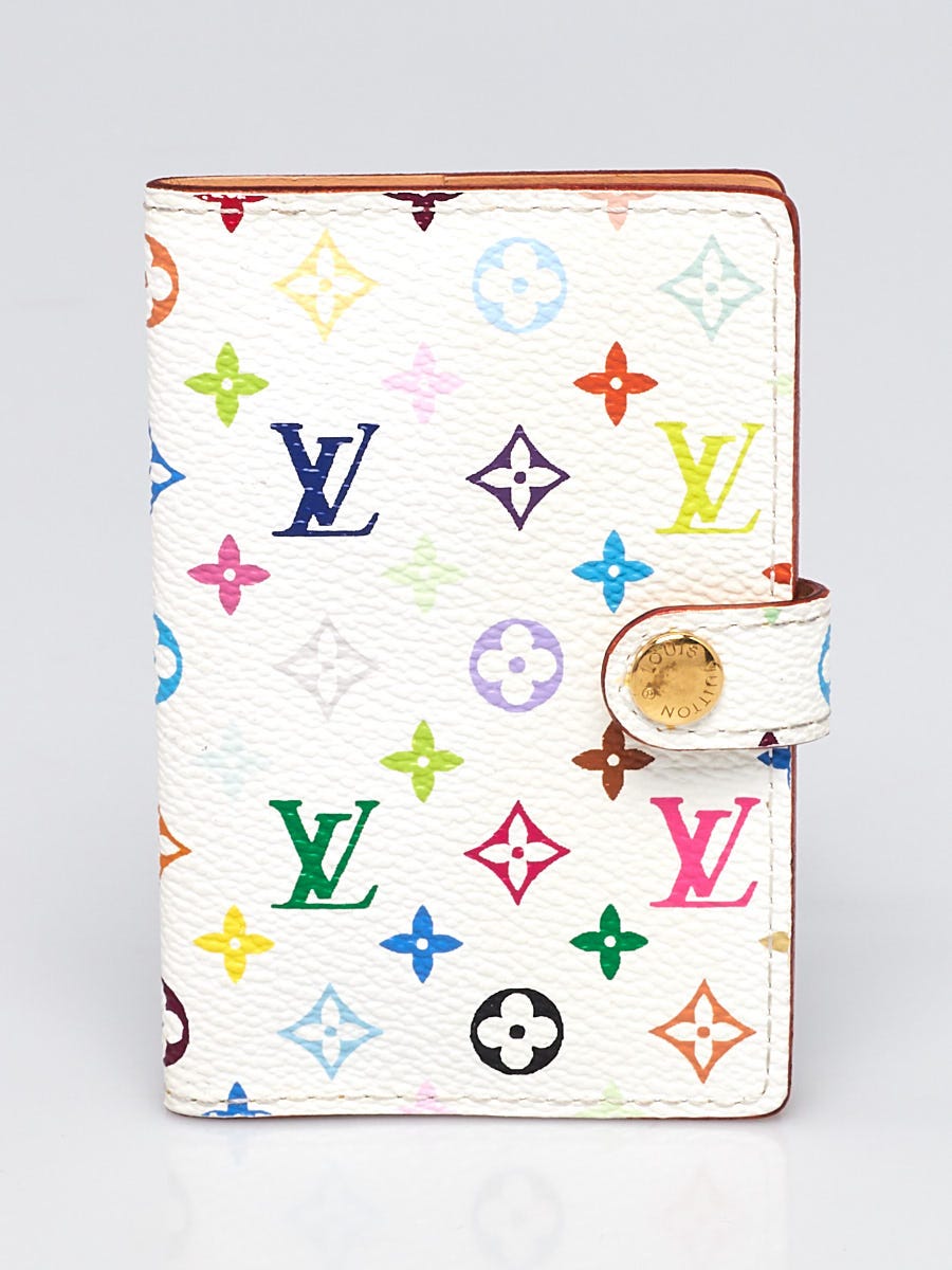 LOUIS VUITTON Monogram Multicolor Carnet de Bal Mini Agenda Cover White |  FASHIONPHILE