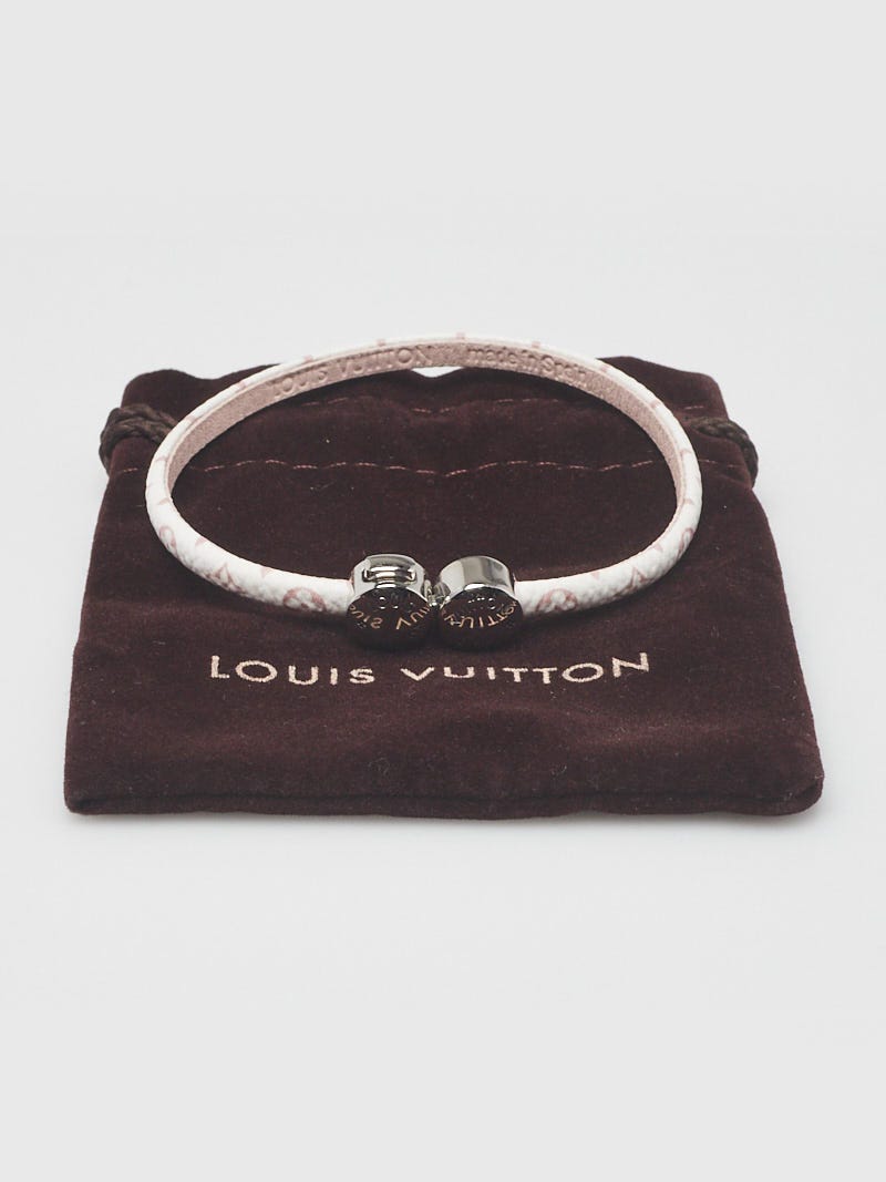 Louis Vuitton Historic Mini Monogram Bracelet Brown Monogram. Size 19