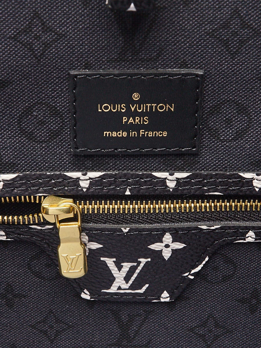 Louis Vuitton Limited Edition Cream/Red Monogram Canvas Crafty Neverfull MM  NM Bag - Yoogi's Closet