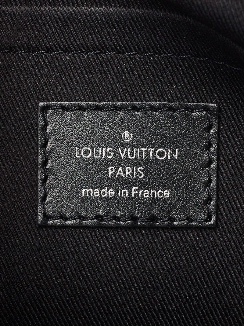 Louis Vuitton Mini Soft Trunk Monogram Eclipse Canvas Matte-Black Hard
