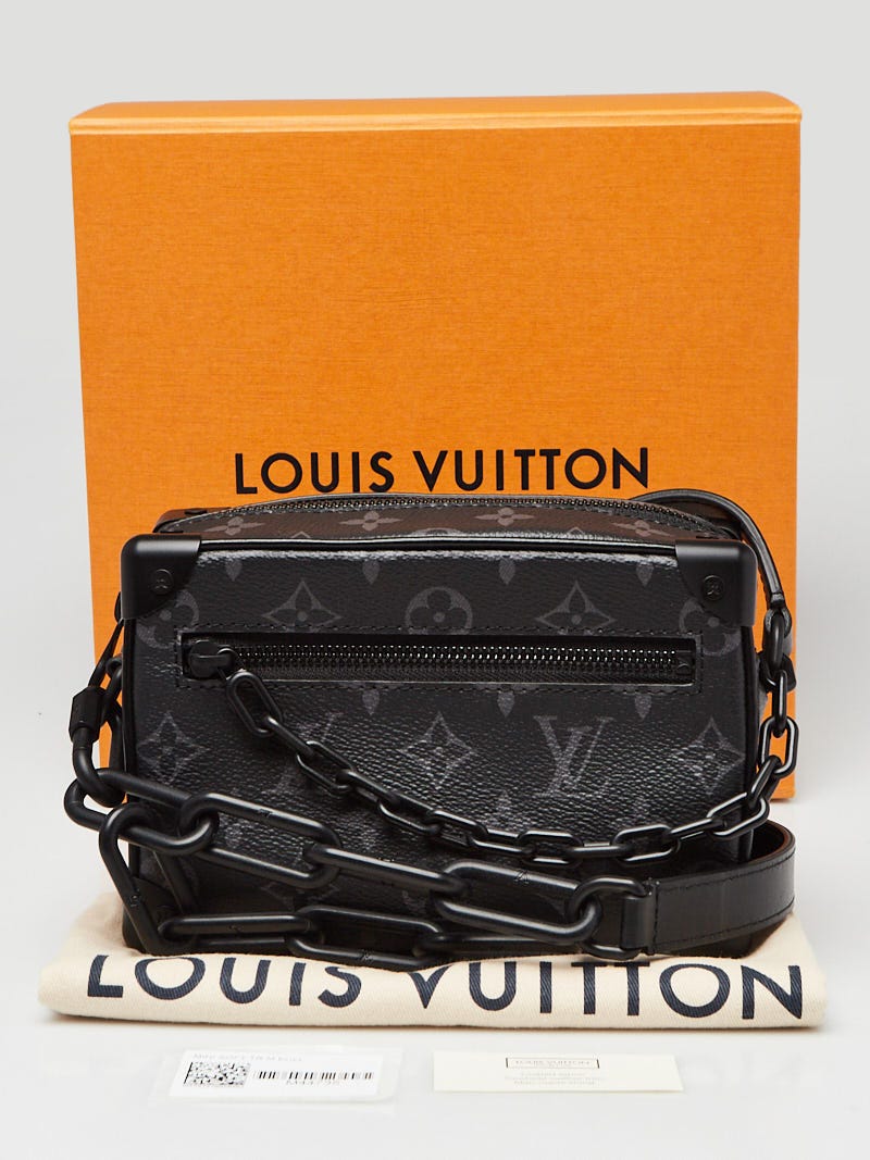 Louis Vuitton - Authenticated Soft Trunk Mini Bag - Leather Black for Men, Very Good Condition