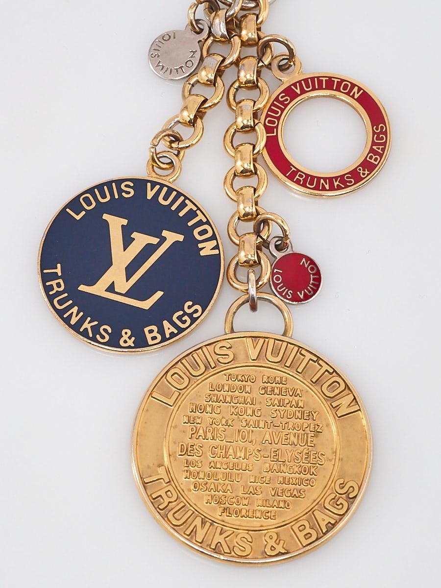 Louis Vuitton Trunks and Bags Multicolor Chain Bag Charm at