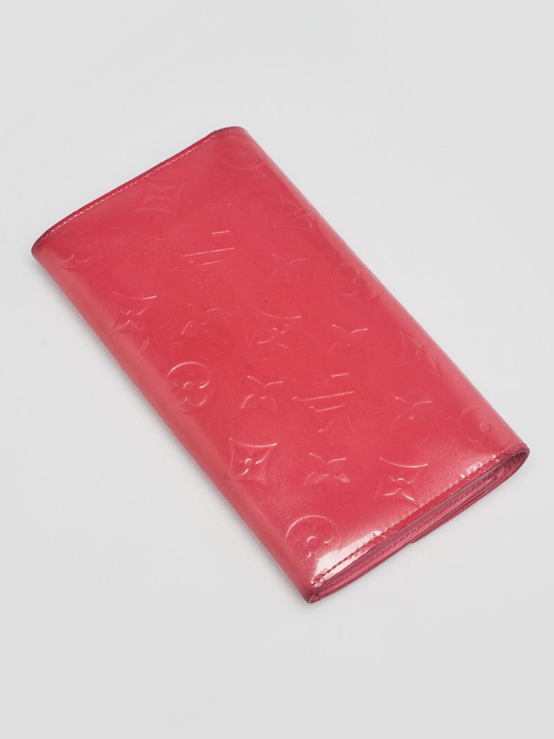 Shop for Louis Vuitton Framboise Vernis Monogram Sarah Wallet - Shipped  from USA