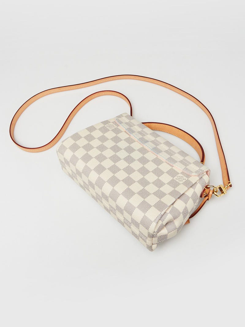Purse Bling Blog Tagged LV Neverfull Damier Azur Canvas