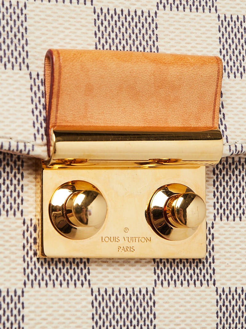 Louis Vuitton Croisette Compact Three-Fold Damier Ebene Wallet with Box
