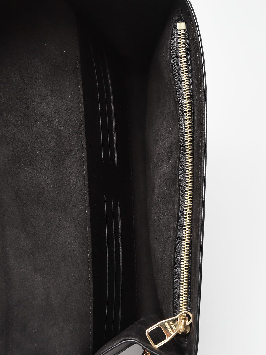 M94623 Louis Vuitton 2015 Calfskin Louise Chaîne Clutch-BROWN