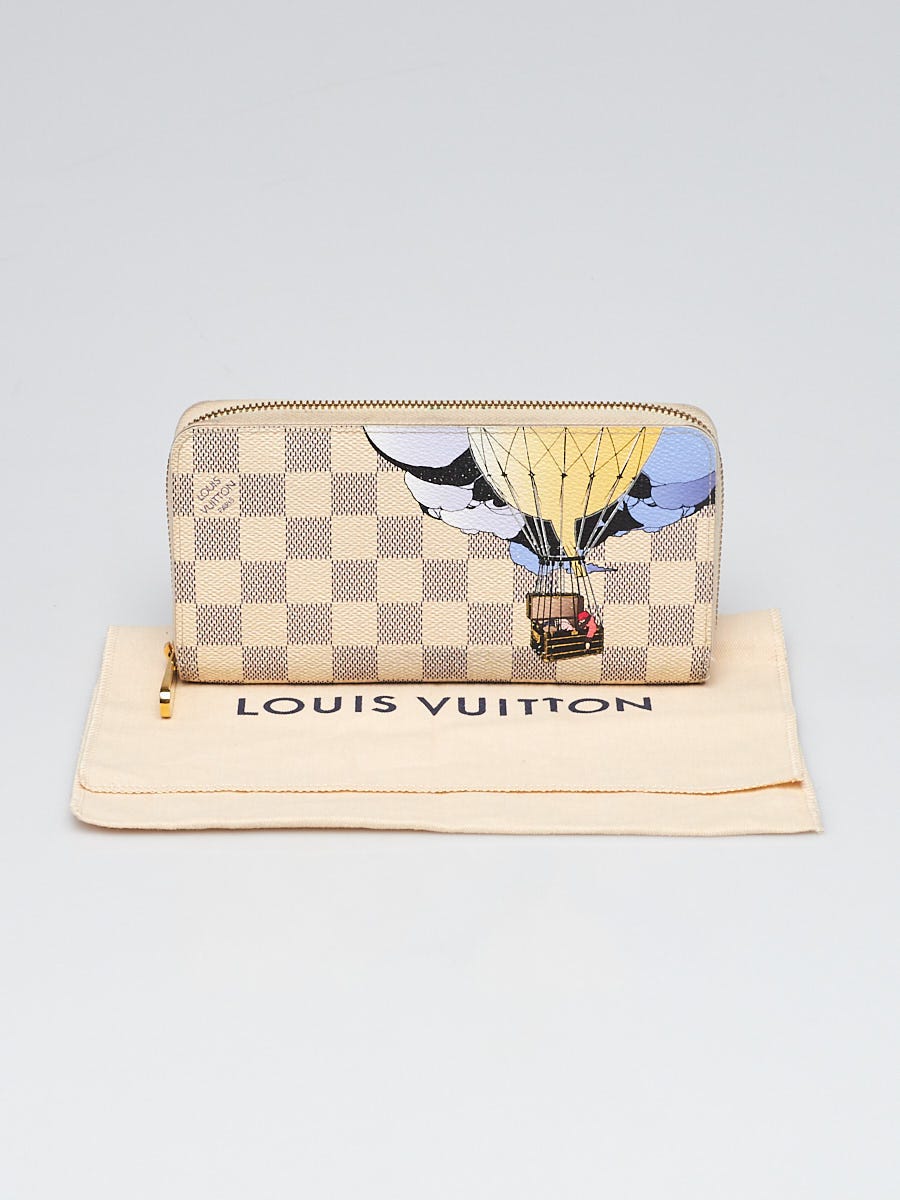 Louis Vuitton Damier Azur Pochette Accessories Illustre