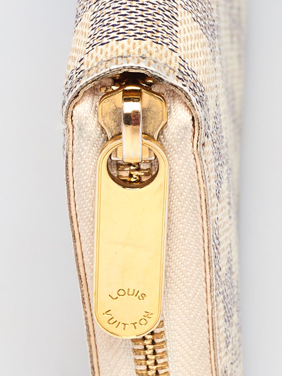 Louis Vuitton Limited Edition Damier Azur Canvas Illustre Zippy Coin Purse  - Yoogi's Closet