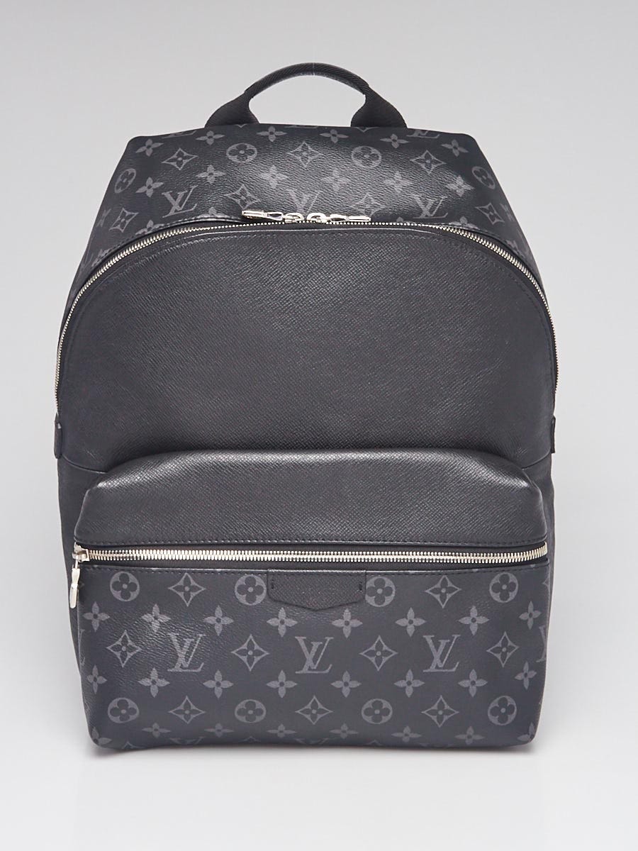 Louis Vuitton Eclipse Monogram Coated Canvas Taiga Leather Discovery PM Backpack Bag Yoogi s Closet