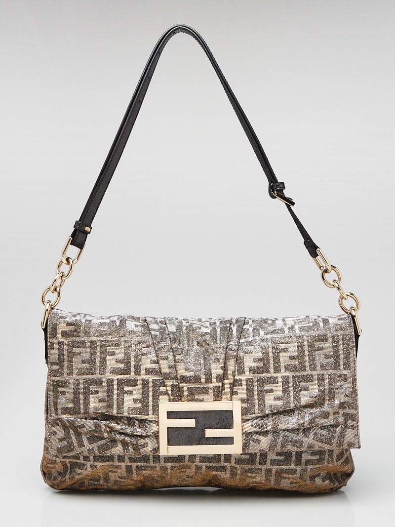 Fendi hot sale silver bag