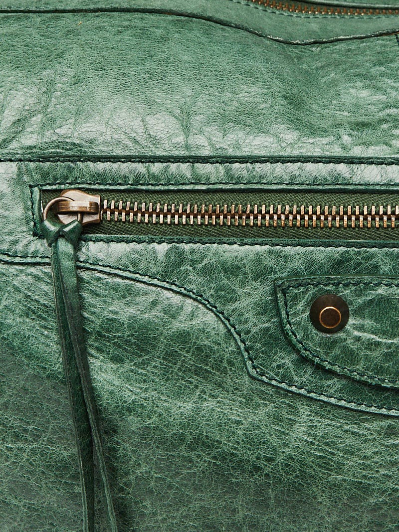 Balenciaga Militaire Lambskin Leather Courier Bag | Yoogi's