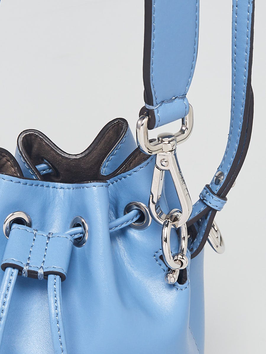 Fendi+Mon+Tresor+Bucket+Bag+Mini+Light+Blue+Leather for sale online