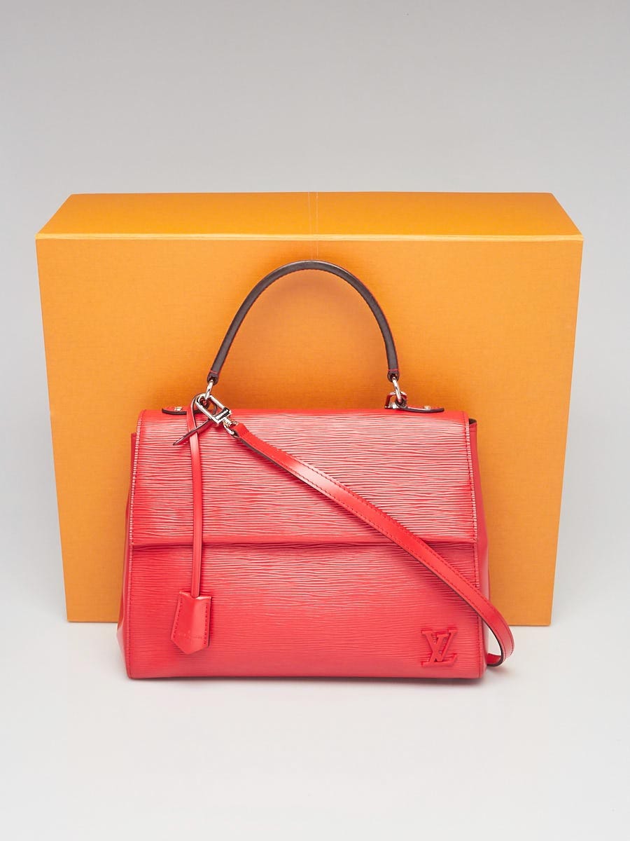 Louis Vuitton, Bags, Authentic Louis Vuitton Orange Epi Leather Cluny Bag