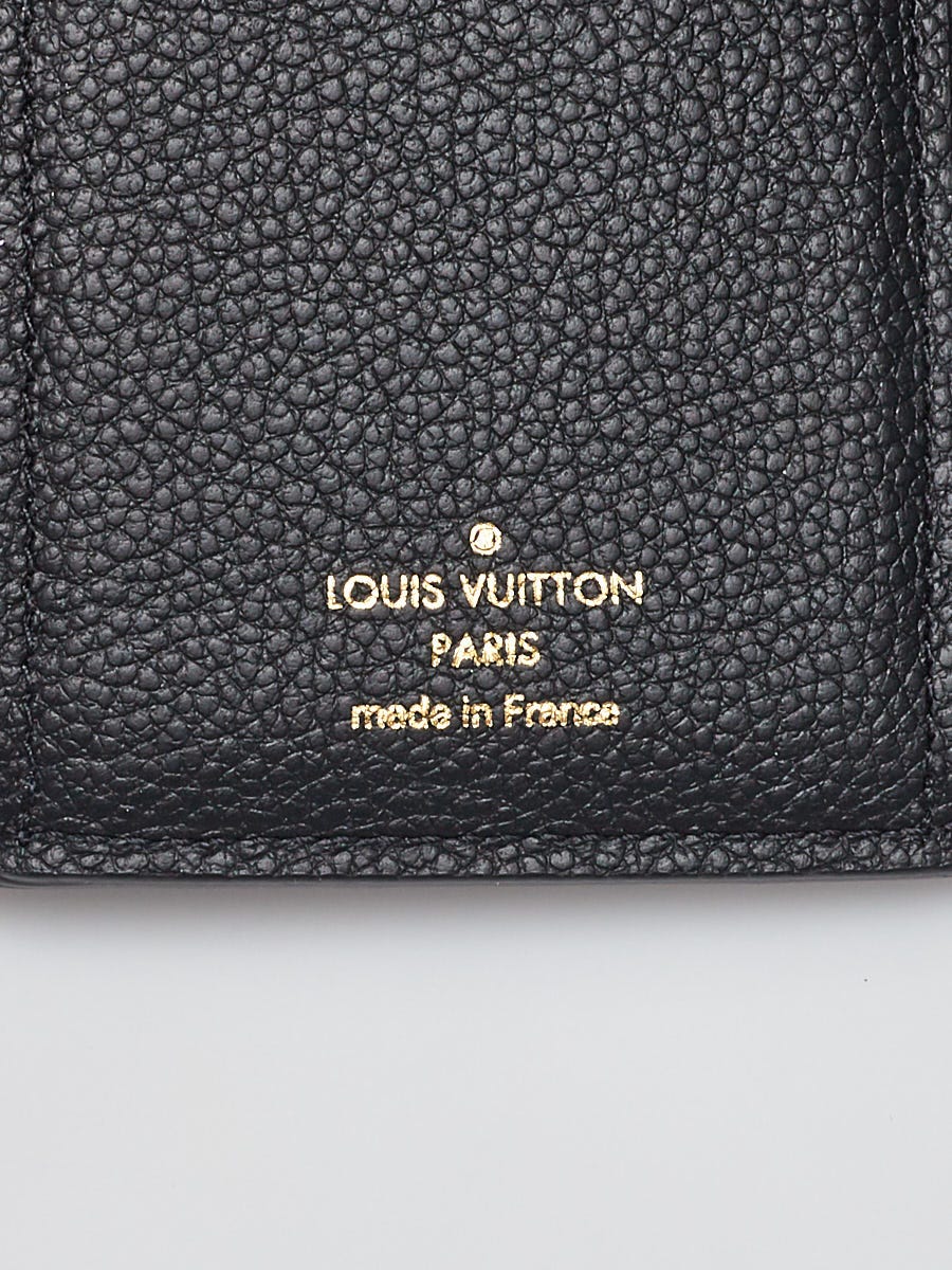 Victorine leather wallet Louis Vuitton Black in Leather - 34996354