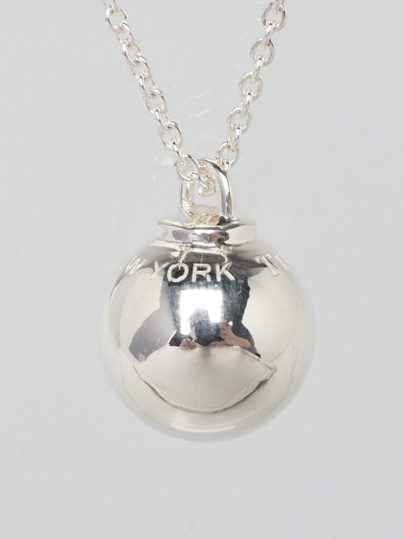 Tiffany and store co ball pendant