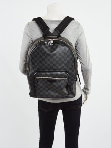 louis vuitton backpack josh damier Logo Patch Graphite Alps Multicolor Louis Vuitton Josh Backpack Damier