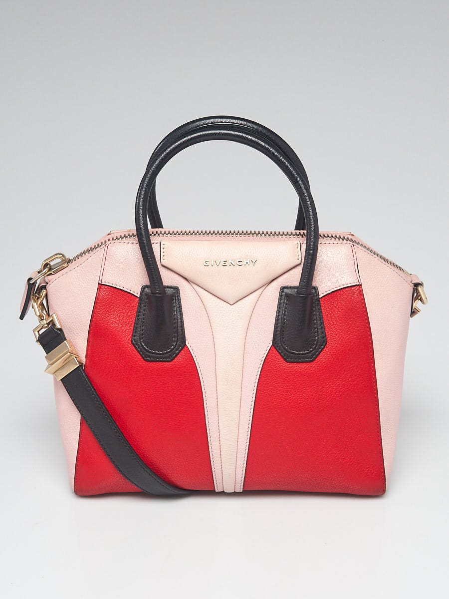 Givenchy Gray Antigona Soft Small Leather Tote - Pink