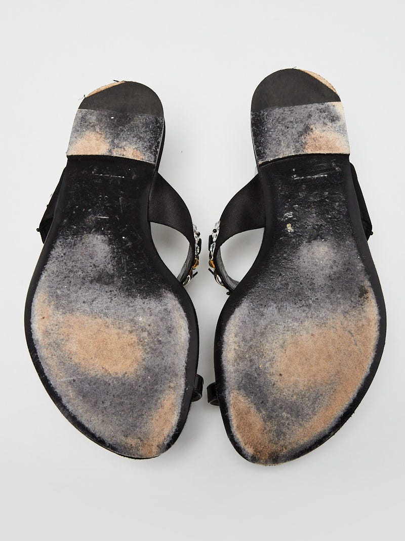 Louis Vuitton Moon Shadow Thong Sandals