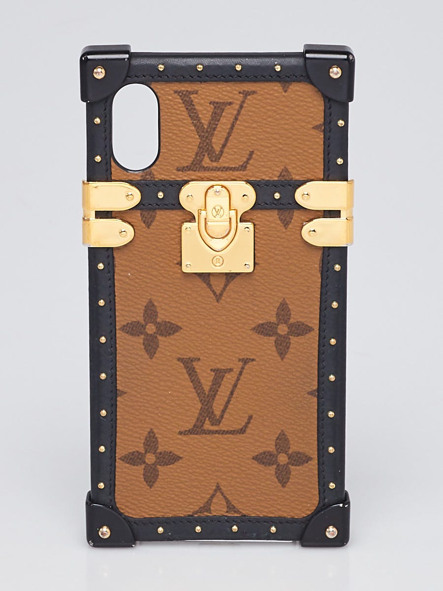 Louis Vuitton Monogram Reverse Canvas Eye Trunk iPhone X/XS Plus