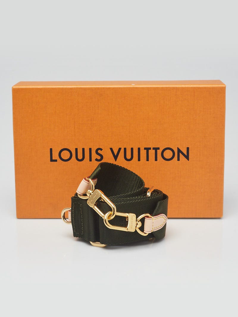Louis Vuitton Kaki Nylon Multi Pochette Accessories Strap - Yoogi's Closet