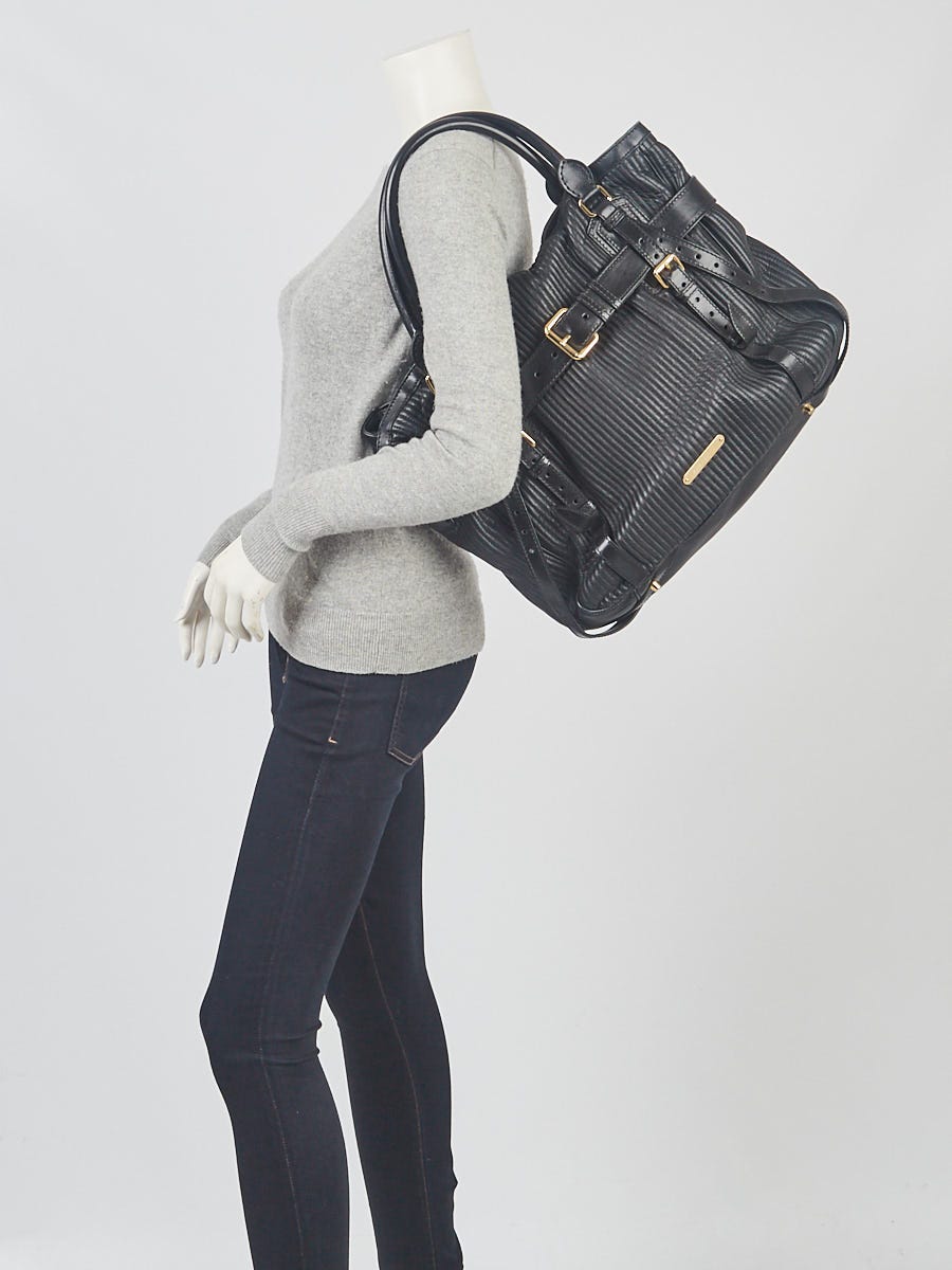 Burberry Black Patent Leather Shoulder Bag – Andreu's Luxury Closet