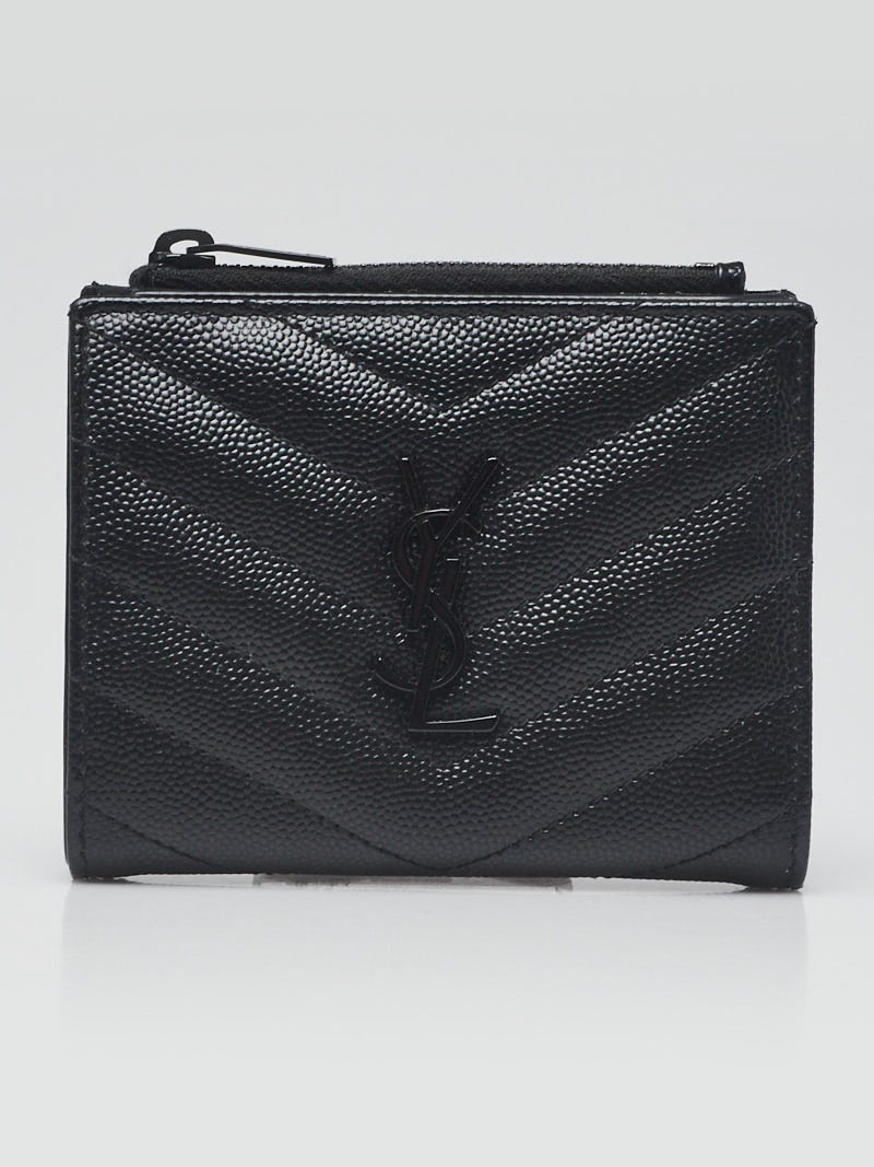 Ysl monogram zipped clearance card case