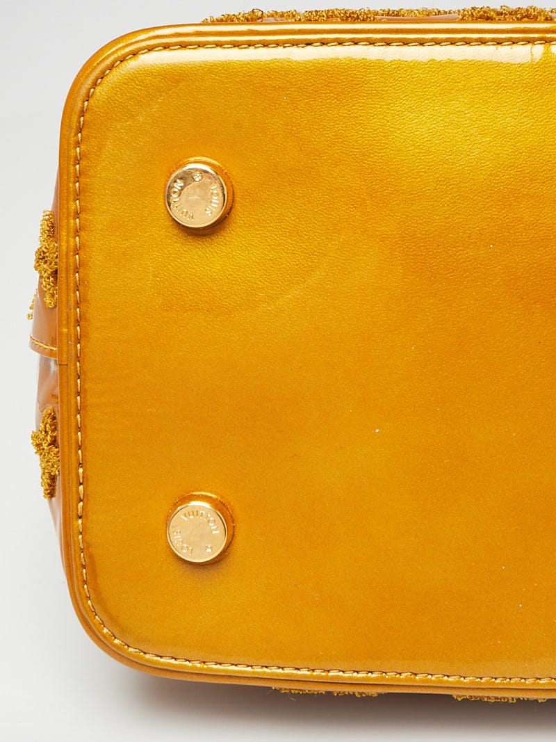 Louis Vuitton Limited Edition Mustard Yellow Monogram Fascination Lockit  Bag - Yoogi's Closet