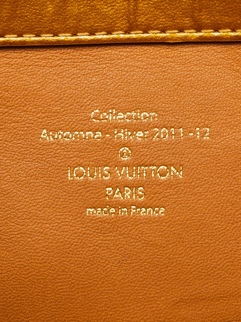 Louis Vuitton Limited Edition Mustard Yellow Monogram Fascination