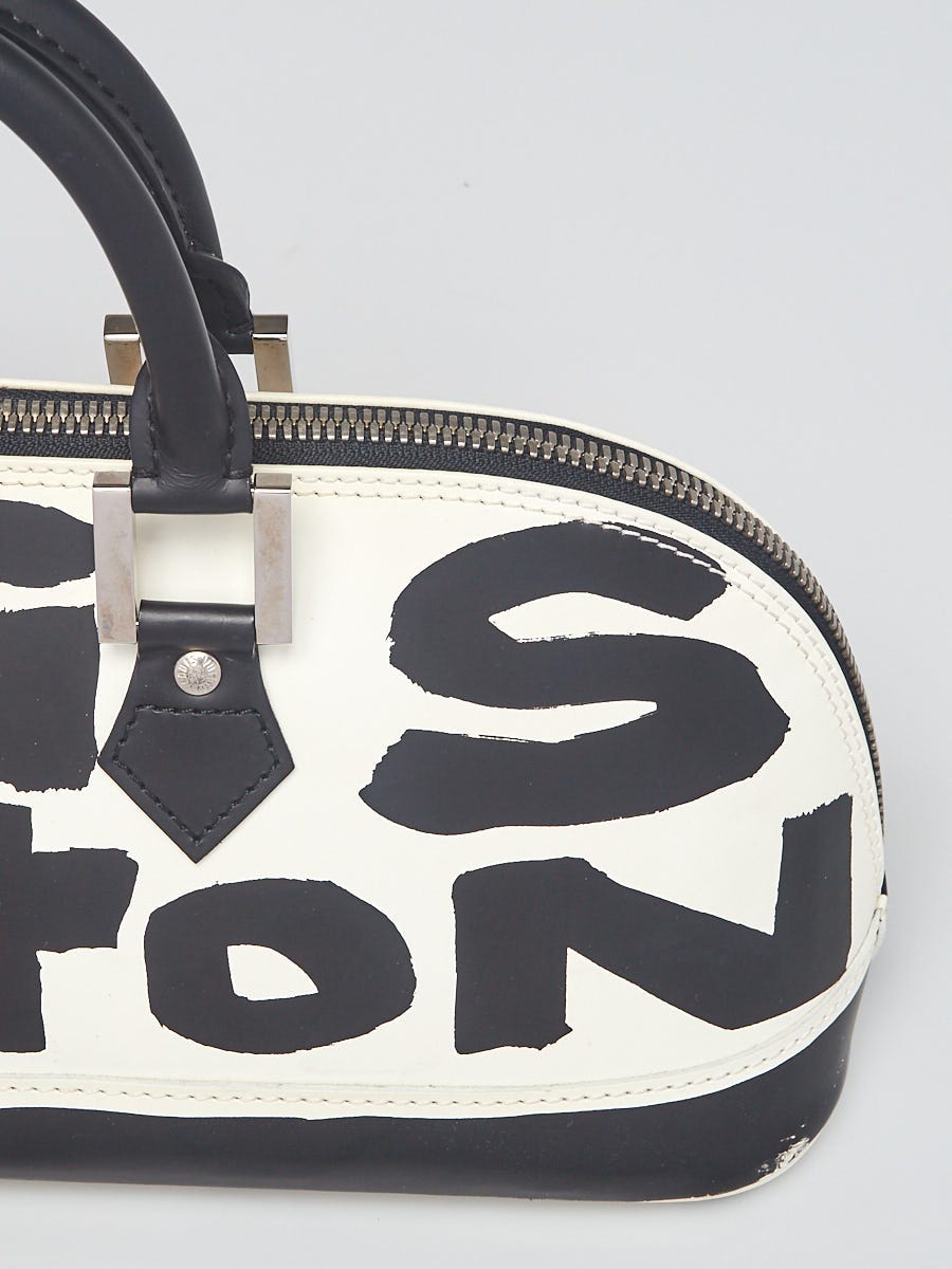 Louis Vuitton Beige Graffiti Horizontal Alma Bag
