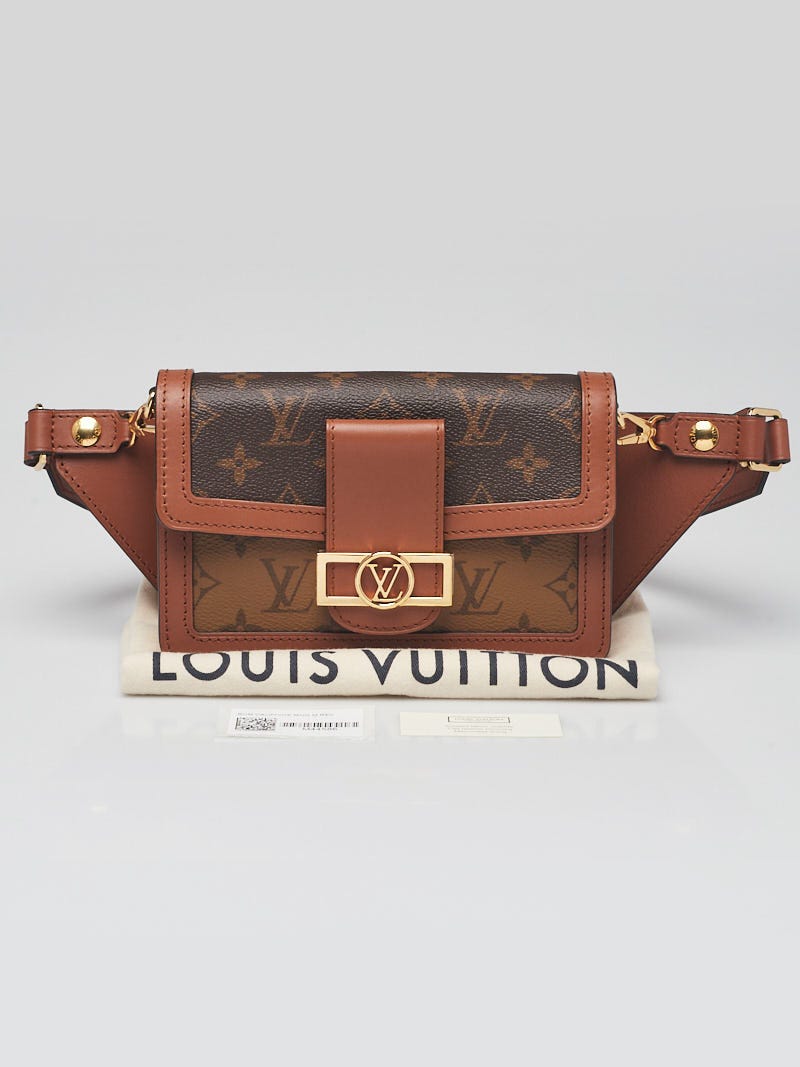 Louis Vuitton 2019 Reverse Monogram Dauphine Bumbag - Brown Waist