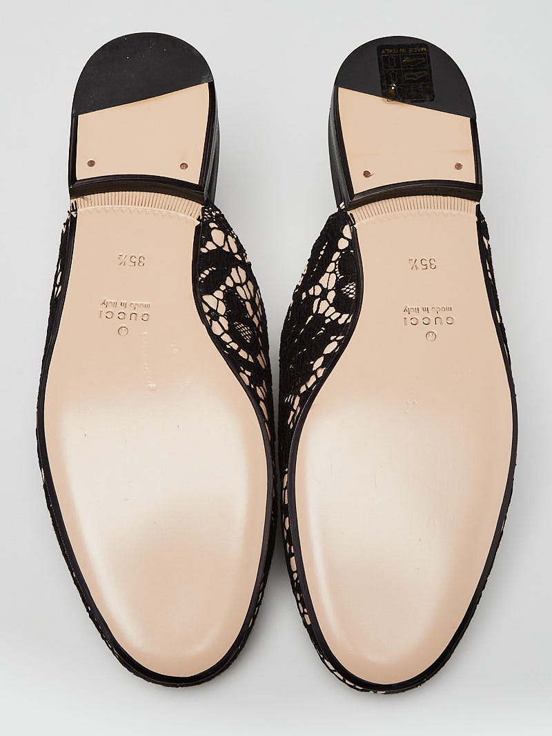 Gucci discount lace princetown