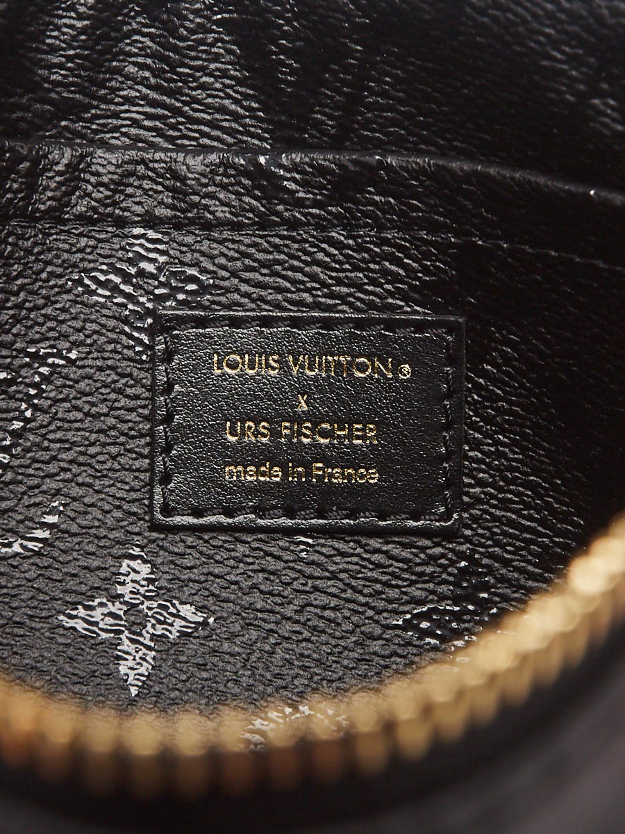 Louis Vuitton LV X UF Pochette Accessories Black White Urs Fischer