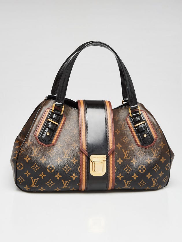 	Louis Vuitton Limited Edition Noir Monogram Mirage Griet Bag