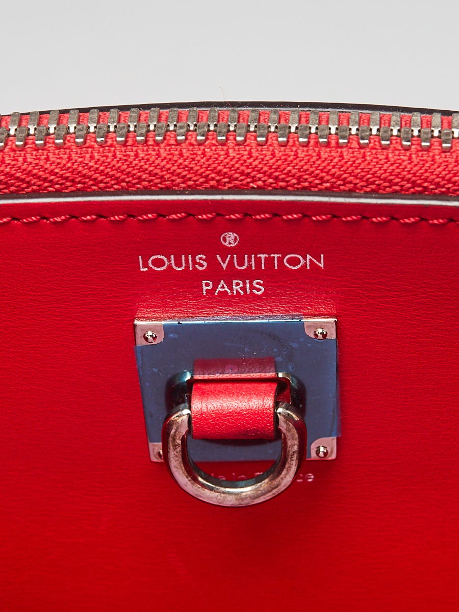 Louis Vuitton Red Smooth Leather City Steamer Mini Bag - Yoogi's