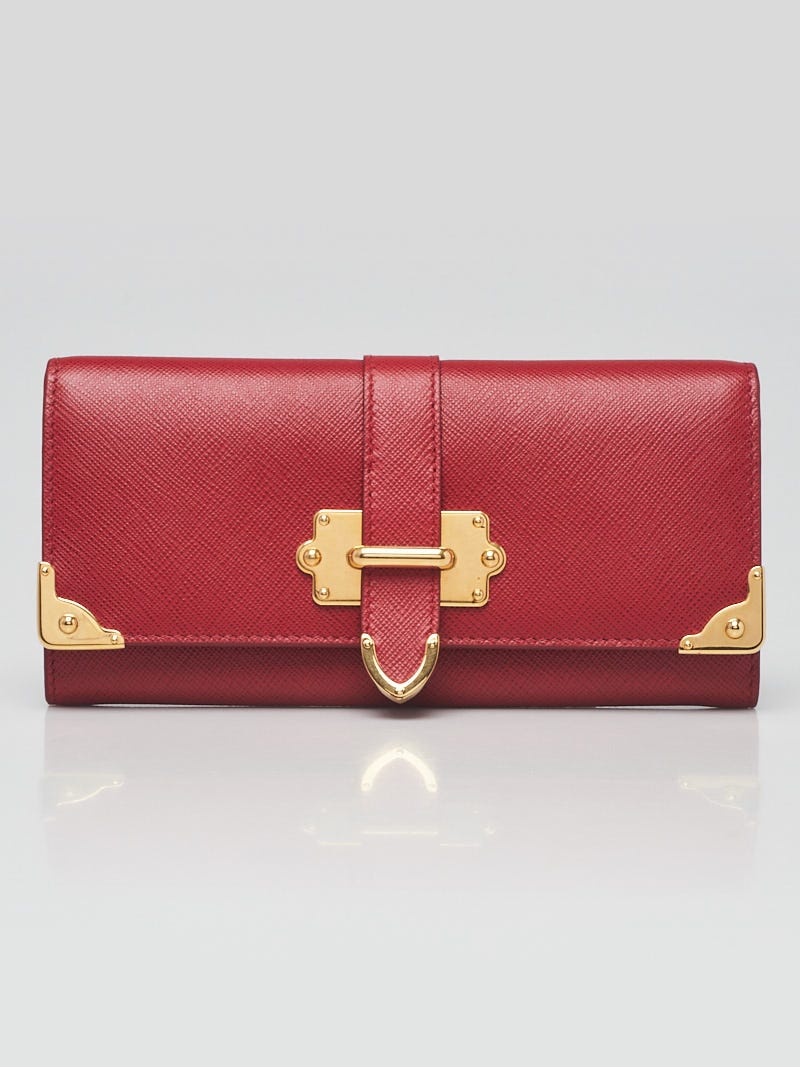 Prada cahier wallet online