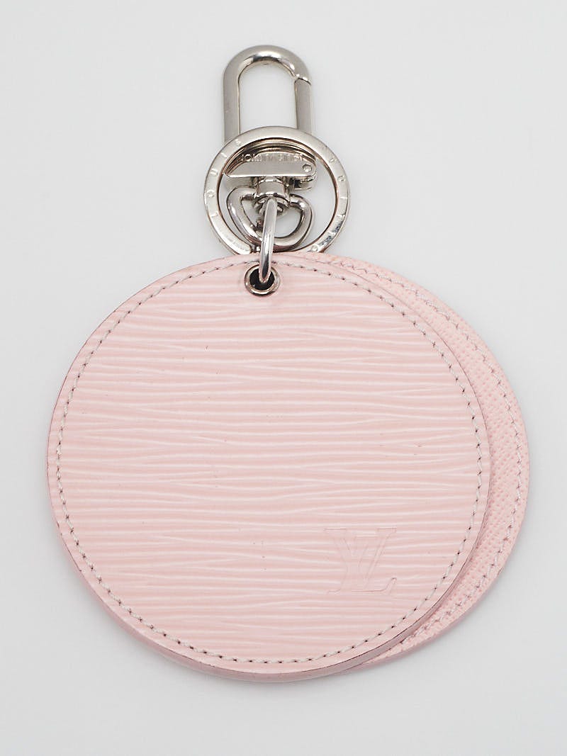 Louis Vuitton Rose Ballerine Epi Leather Mirror and Bag Charm - Yoogi's  Closet
