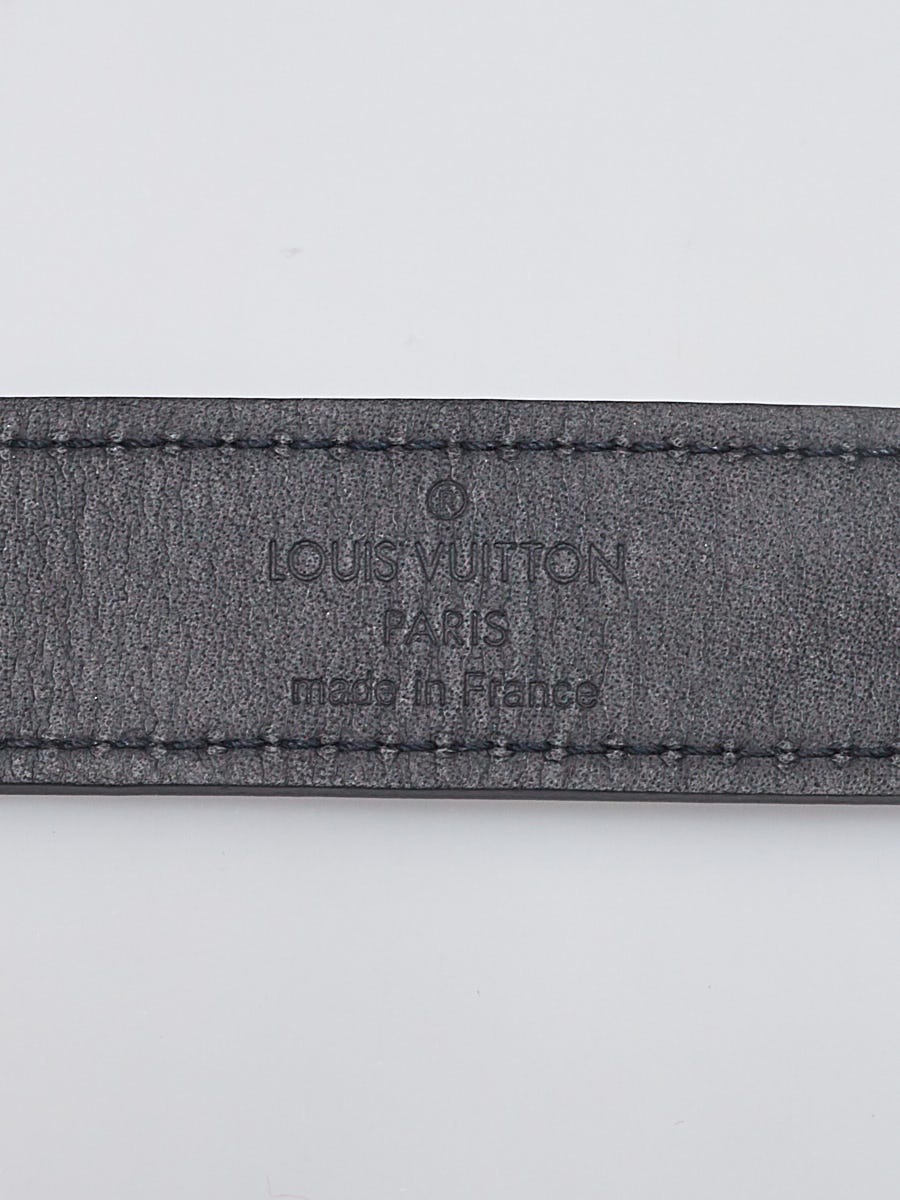 Louis Vuitton Black Suhali Leather Koala Bracelet - Yoogi's Closet