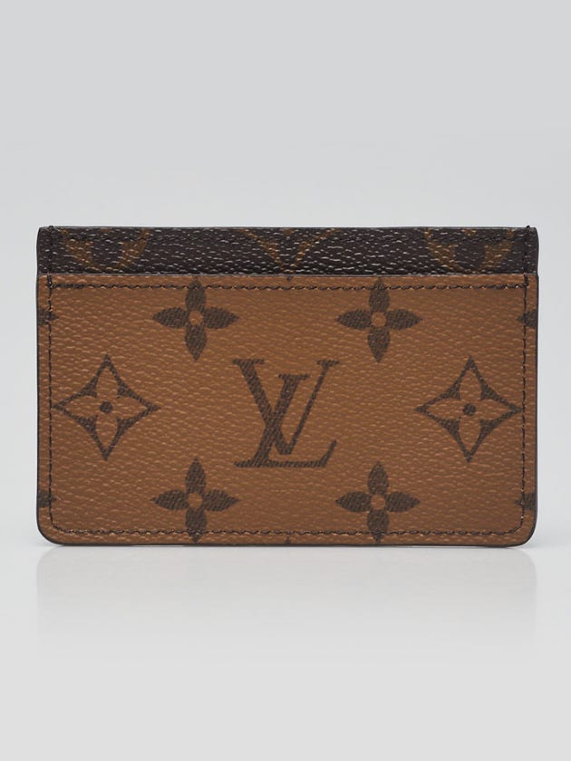 Louis Vuitton Monogram Canvas Reverse Canvas Card Holder