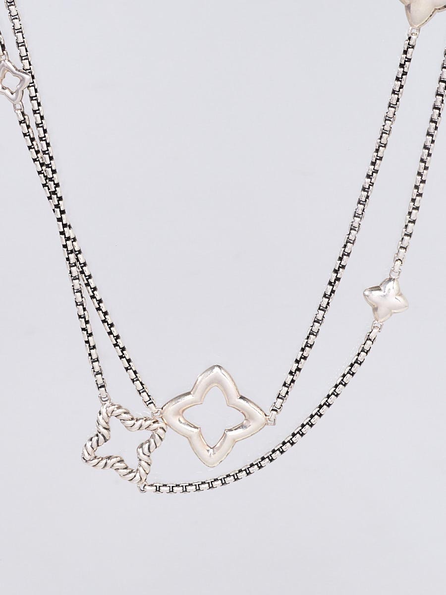 David yurman quatrefoil chain necklace store