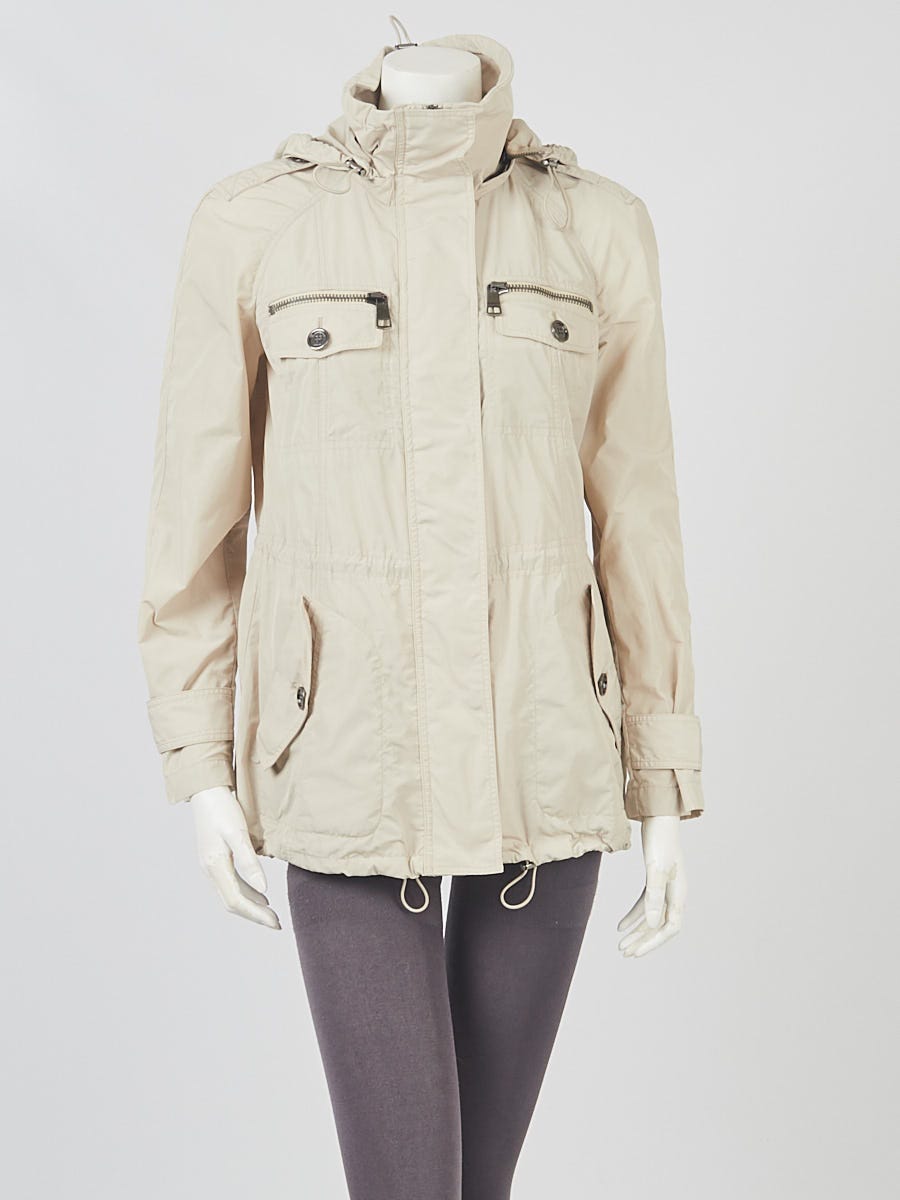 Burberry hooded rain jacket new arrivals