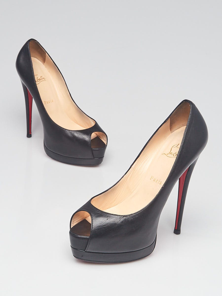 Christian louboutin palais royal peep toe platform pumps 2025