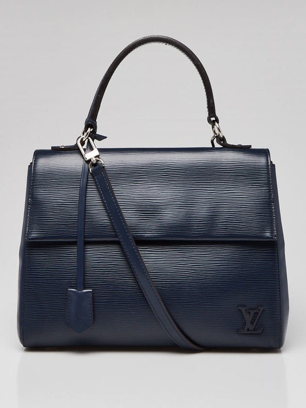 Louis Vuitton Indigo Epi Leather Cluny MM Bag