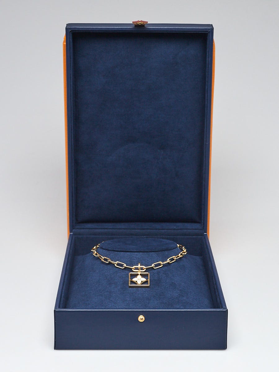 Louis Vuitton Vintage Blue Crystal & Goldtone Gamble Bracelet, Best Price  and Reviews