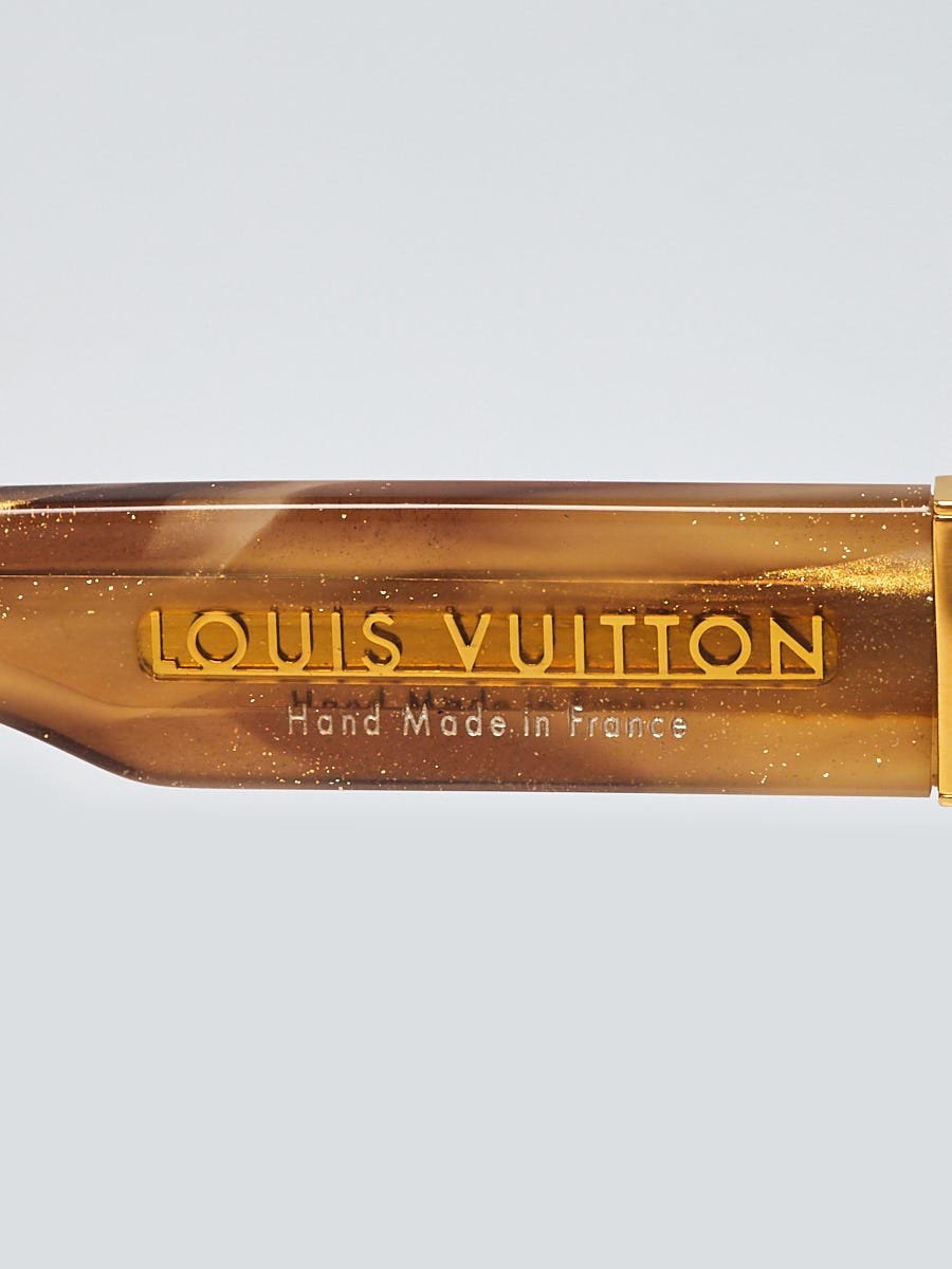 話題の人気 Louis Vuitton Honey Tortoise Shell Acetate Frame Suspense 小物